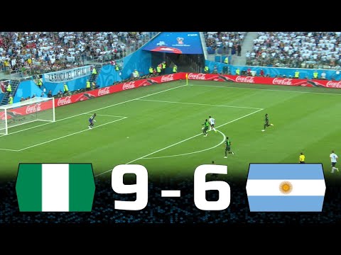 Nigeria Destroying Argentina : Nigeria 9 vs 6 Argentina Friendly Matches Highlights (2011-2017)