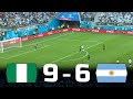 Nigeria Destroying Argentina Nigeria 9 Vs 6 Argentina Friendly Matches Highlights 2011 2017