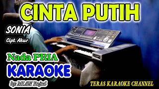 Download lagu CINTA PUTIH - SONIA Karaoke Nada Pria I Teras Karaoke Channel I Live Musik Record mp3