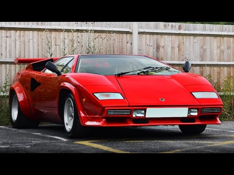 Thumbnail for Video showcase: Lamborghini Countach 5000-S - Raw sounds! by Lamborghini, Lamborghini Countach, video, Car, vide