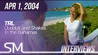 Shakira | 2004 | MTV TRL | Quddus Interviews Shakira in the Bahamas
