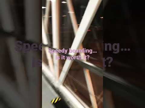 Speedy boarding - is it worth it?