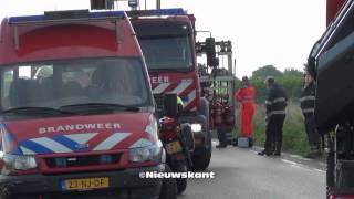 preview picture of video 'Persoon overlijdt na voertuig te water, 2e Weteringsewal Elst'