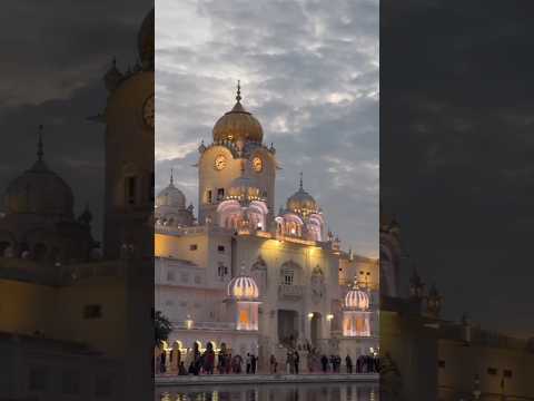 ik onkar satnam karta purakh | waheguru 🙏 #amritsar #gurudwarasahib #goldentemple #kirtan #travel