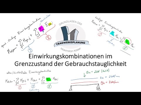 Einwirkungen #10 - Einwirkungskombinationen im GZG