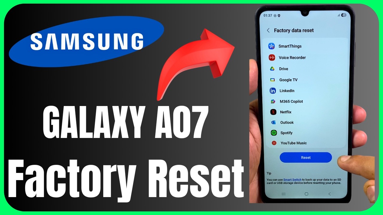 Are You Making This HUGE Mistake When Resetting Your Samsung Galaxy A07?