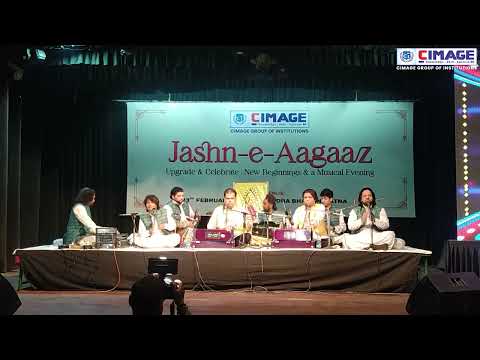 Jashn-e-Aagaaz .Students have enjoyed the qawwali of Niyazi Brothers.