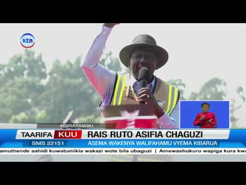 Rais William Ruto asifia ushindi wa wagombea wa ODM na UDA