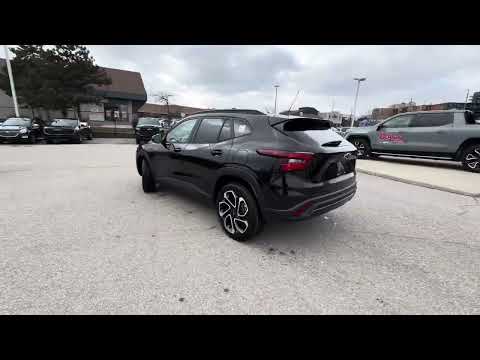 2026 Chevrolet Trax FWD 4dr 2RS in Black for sale at Boyer Pickering Chevrolet Cadillac Buick GMC Ltd. in Pickering, ON
