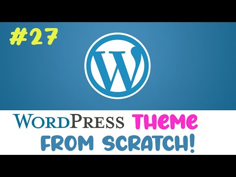 02 Wordpress theme from scratch | Action Filter Hooks | Quick programming beginner tutorial