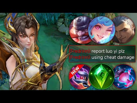 LUO YI BEST MAGE TO CARRY FOR SOLO RANKED!? | LUO YI BEST BUILD & EMBLEM | Mobile legends 