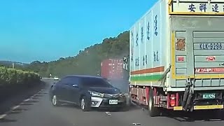 【車禍影片】小心小心小心（2025.09.11 國三南下香山頭份段