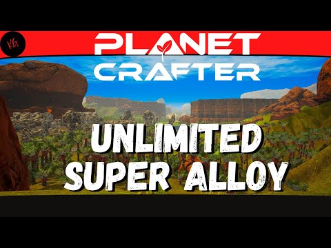 The Planet Crafter - Unlimited Super Alloy Cave - Ore Extractor Locations