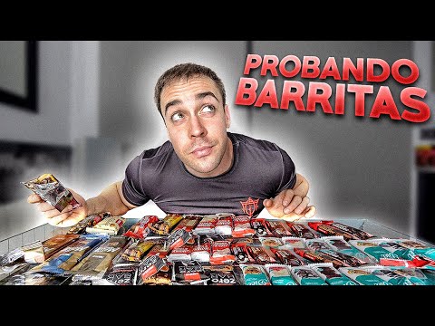 Probando TODAS LAS BARRITAS PROTEICAS de Prozis