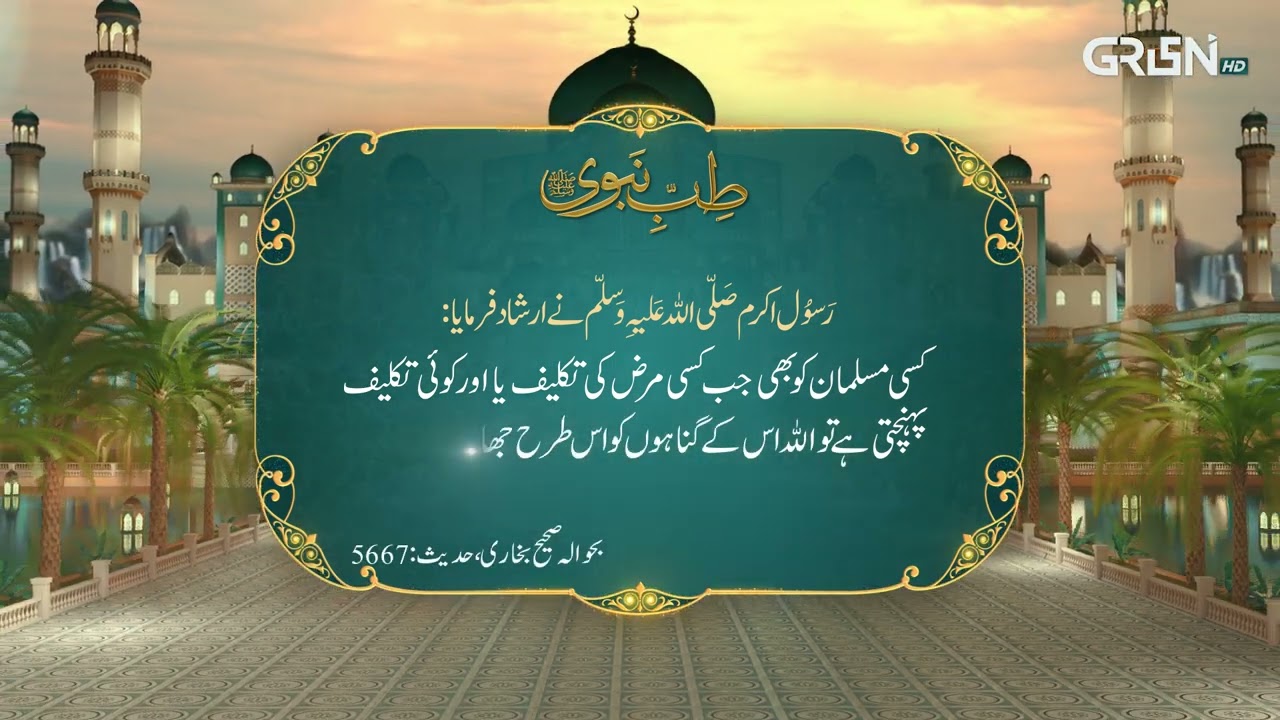 Tibb e Nabvi | Hazrat Muhammad (SAW) Ka Irshad | Ramzan Day 25 | Green TV