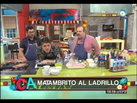 Matambrito de cerdo al ladrillo