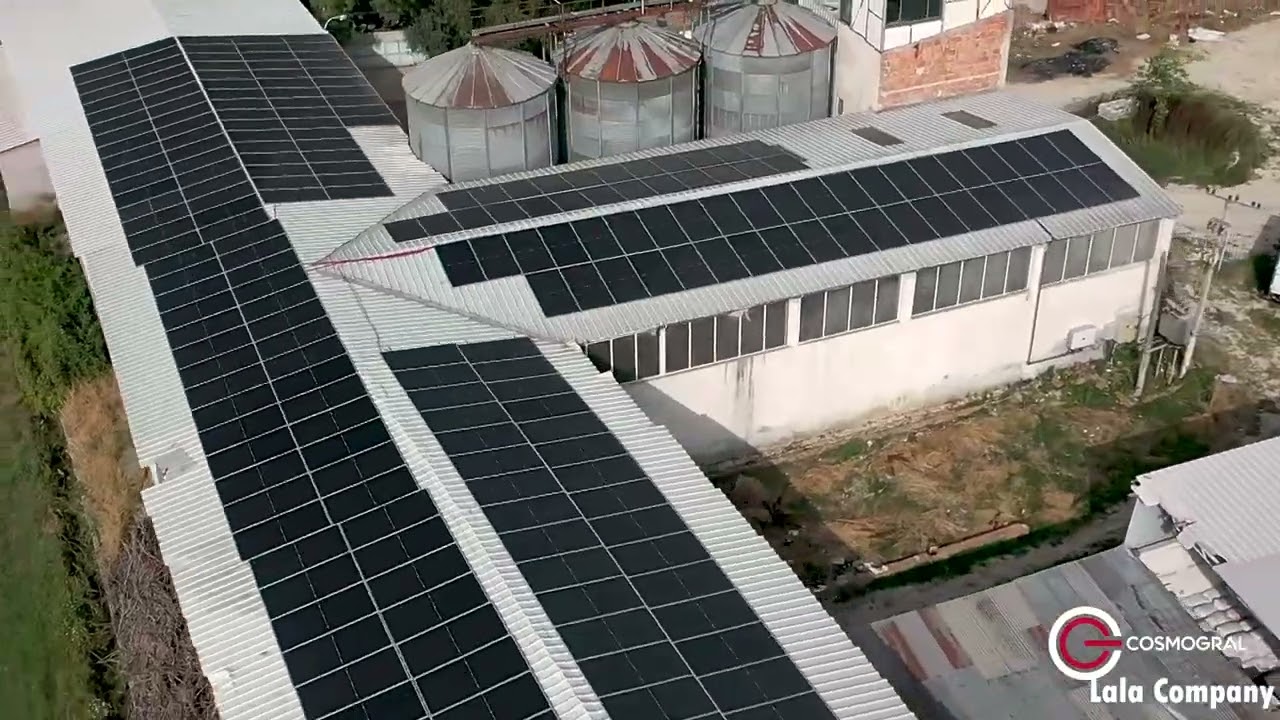 Photovoltaic plant 120 kWp - Cosmogral