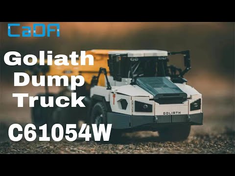 CaDA Bricks Master Series C61054W Goliath Dump Truck | Moc by Eric Trax