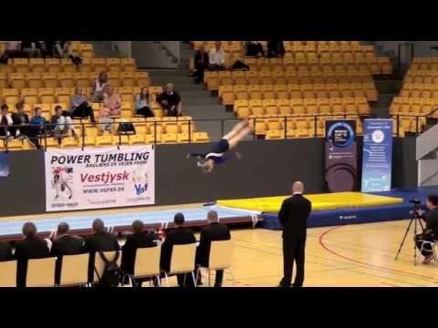 Senior DM 2013 powertumbling Johanne Dickmeiss