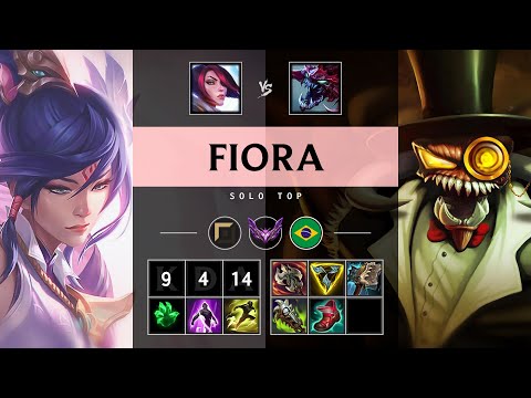 Fiora Top vs Cho'Gath - BR Master Patch 25.05