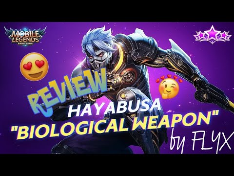 REVIEW HAYABUSA BIOLOGICAL WEAPON STARLIGHT SKIN + GIVEAWAY VIDEO !!