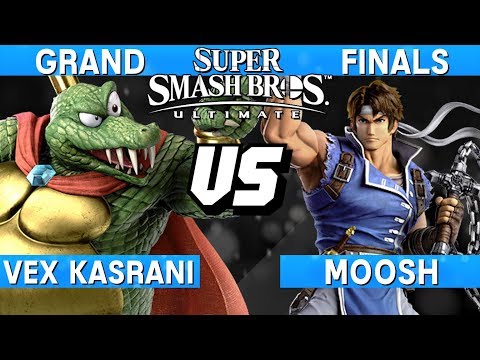 Smash Ultimate Tournament Grand Finals - Vex Kasrani (King K Rool) vs Moosh (Richter) - S@LT 177