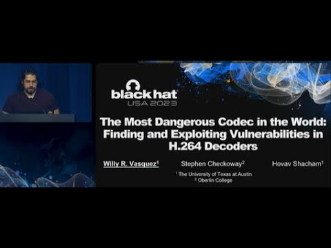 The Most Dangerous Codec in the World: Finding and Exploiting Vulnerabilities in H.264 Decoders