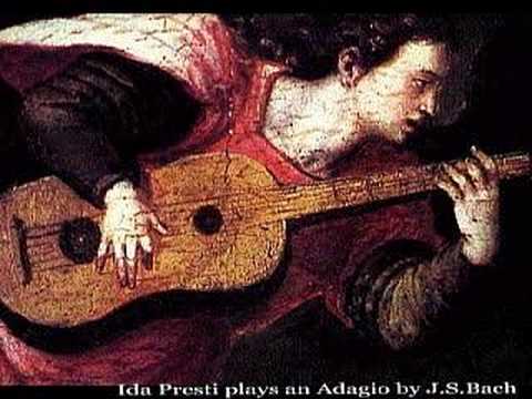 Ida Presti plays J.S. Bach BWV 1003  andante