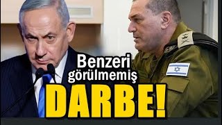 NETANYAHU’YA GÖRÜLMEMİŞ DARBE! HAYALLERİ SUYA DÜŞTÜ!