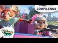 Nick And Judy S Epic High Speed Chases ️ Zootopia 2 Disneykids
