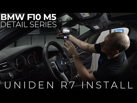 F10 M5 Detail Series: E16 - Uniden R7 Install