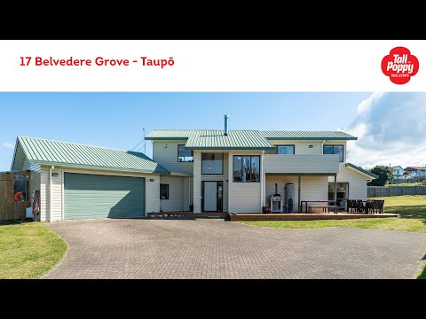 17 Belvedere Grove, Rangatira Park, Taupo, Waikato, 3房, 2浴, 独立别墅