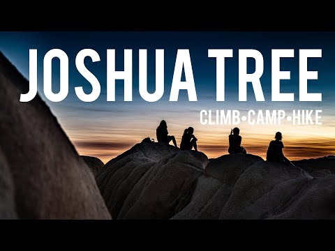 Joshua Tree - rock climbing, hiking, camping and stars with 5 teens
