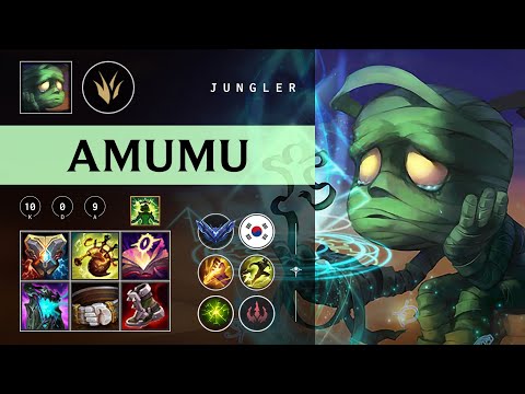 Amumu Jungle vs Lee Sin - KR Diamond Patch 26.01