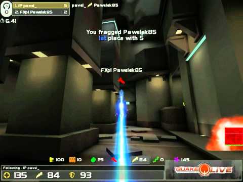 pavel vs matrox - 1/8 of ZOTAC Quake Live Cup #70 - epic game bo1
