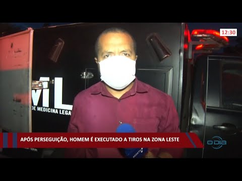 Após perseguição, homem é executado a tiros na zona leste 10 05 2021