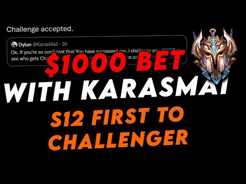 I MADE A $1000 BET WITH KARASMAI