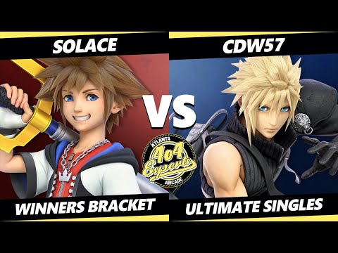 4o4 Smash Night 67 - Solace (Sora) Vs. CDW57 (Cloud) SSBU Ultimate Tournament