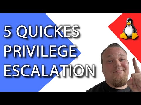 5 Quick Ways Linux Privilege Escalation