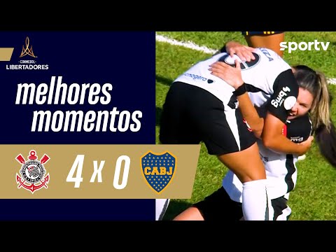 Gols e lances de Corinthians x Boca Juniors