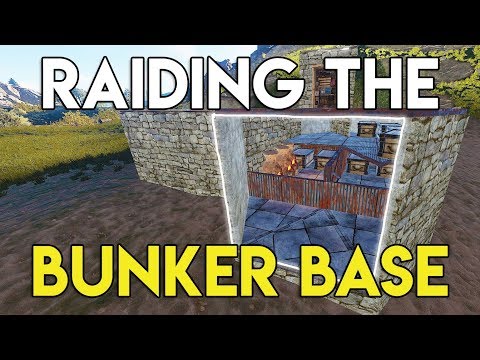 SATCHEL RAIDING A BUNKER BASE AND A DECAYED BASE! - Rust Survival #40