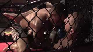 preview picture of video 'Fairchild Air Force Base Cage Fight 2013 Hansen VS Simpson'