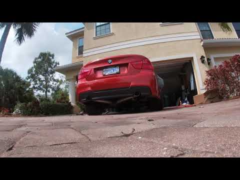 BMW 328i Dual Exhaust Conversion Sound Note (Straight piped)