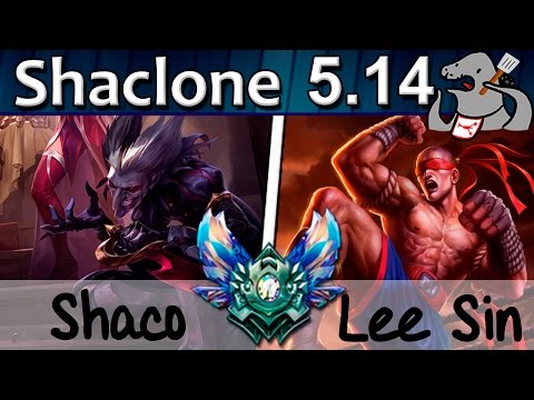 Shaclone - Shaco vs Lee Sin - Jungle - Diamond S5 | 204