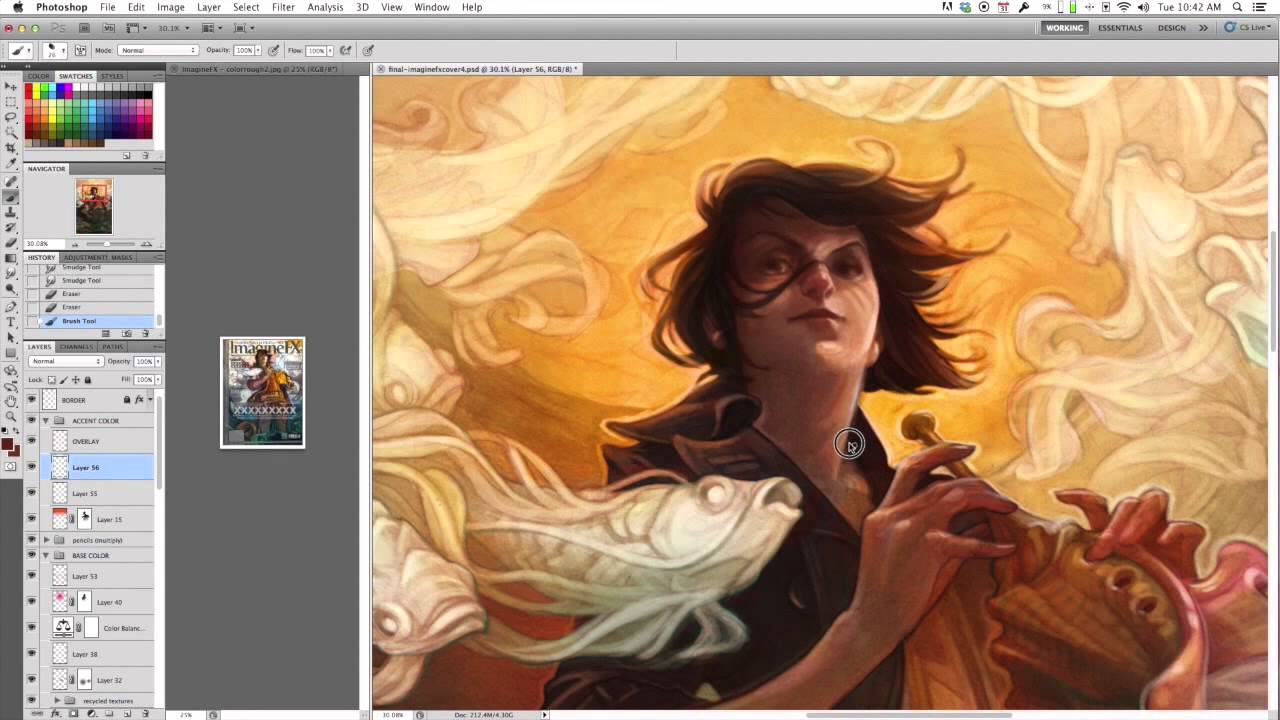 UNI106 Compose a cover with a narrative