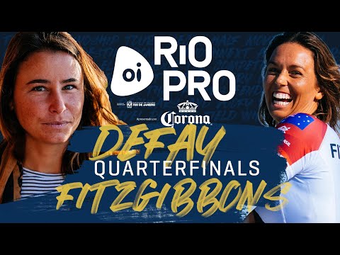 Johanne Defay vs Sally Fitzgibbons | Oi Rio Pro - Quarterfinals Heat Replay