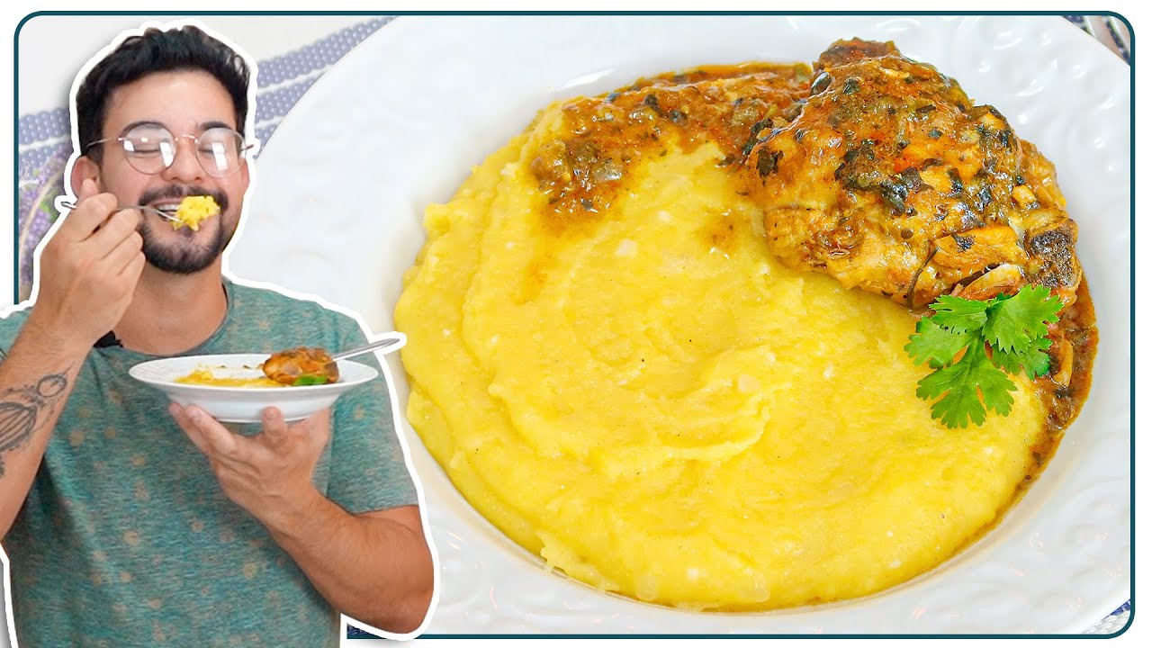 COMO FAZER POLENTA SIMPLES E FÁCIL | Nandu Andrade