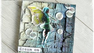 &#39;Dream On&#39; mini canvas by Marta Lapkowska