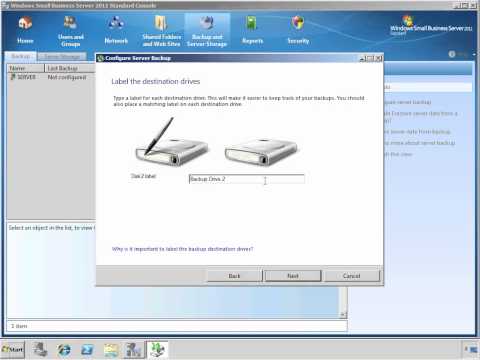 SBS 2011 Standard Learning Bites - Backup Wizard.wmv