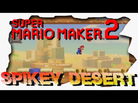 Spikey Desert by Morcki | Super Mario Maker 2